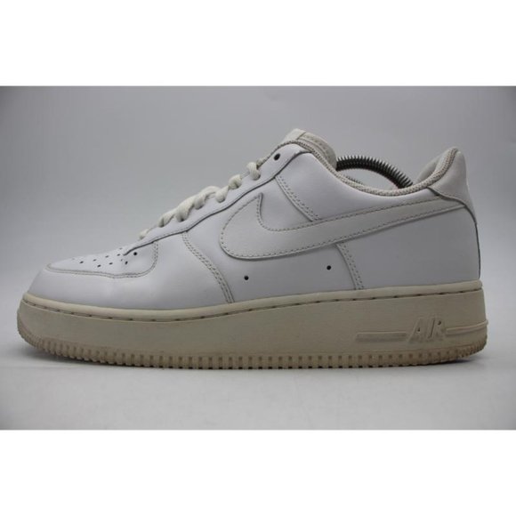 Nike Air Force 1 '07 Low Men's 9 White Athletic Shoes Sneakers 315122-111 - Picture 4 of 10